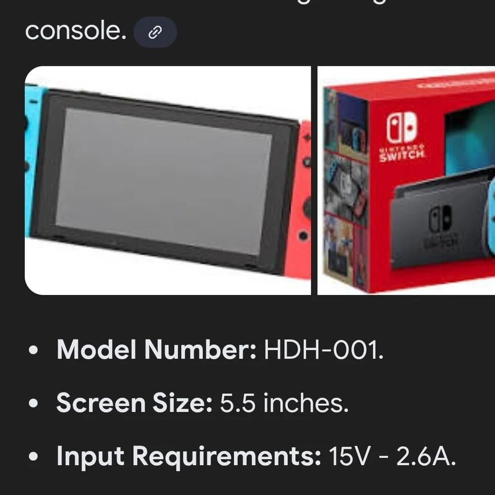 Nintendo switch gaming